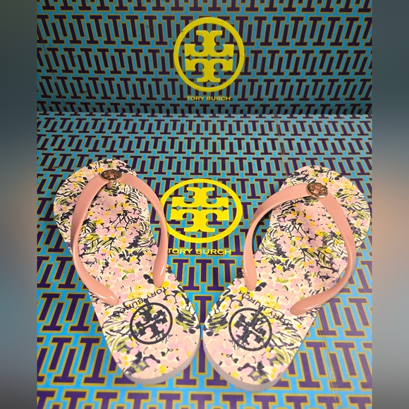 Tory Burch Shoes - Tory Burch Multicolor Floral Women's Sandals